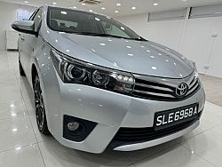 Toyota Corolla Altis 1.6L CVT Elegance LED Keyless Silver 2016